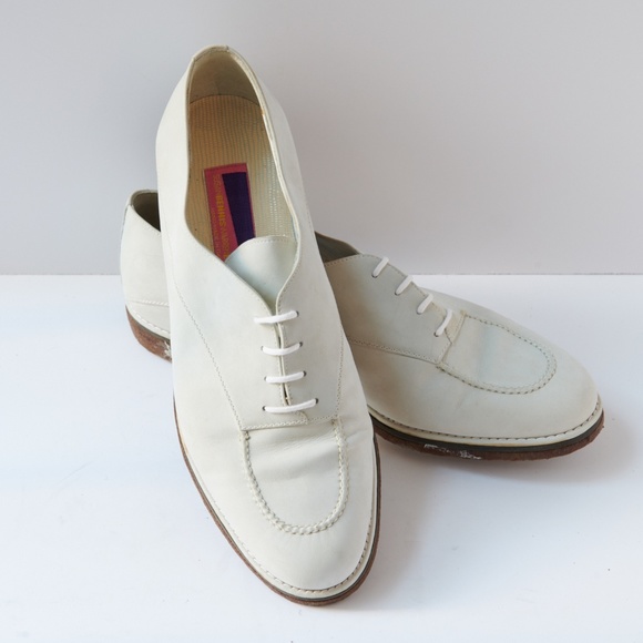 80s - SUSAN BENNIS - WARREN EDWARDS - Shoes - Men\'s - 10 - WHT Suede main image 5